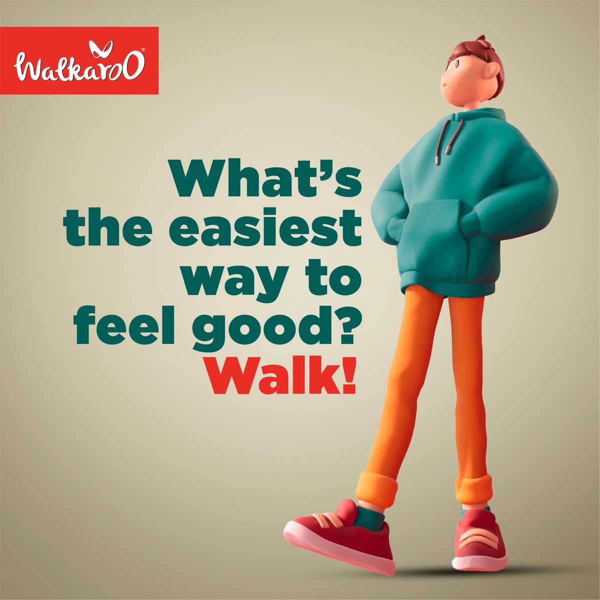 WalkarooIN's tweet image. Did you know that walking releases endorphins and serotonin? The feel-good hormones in our body. And that’s why, you must get into your Walkaroo footwear right away and head out for a walk!

#WalkWithWalkaroo  #walking #hiking #instagood #followme #instacool #inspiration