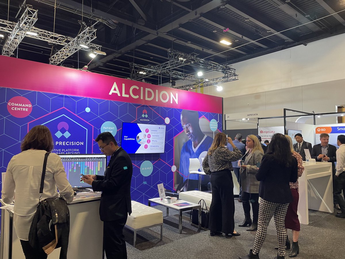 kayemelbourne's tweet photo. Nearing the end of day one at MedInfo 2023. Enjoying all the interactions at ⁦⁦⁦@alcidion⁩  #digitalhealthcare #medinfo2023 https://t.co/LMRNdOG2pc