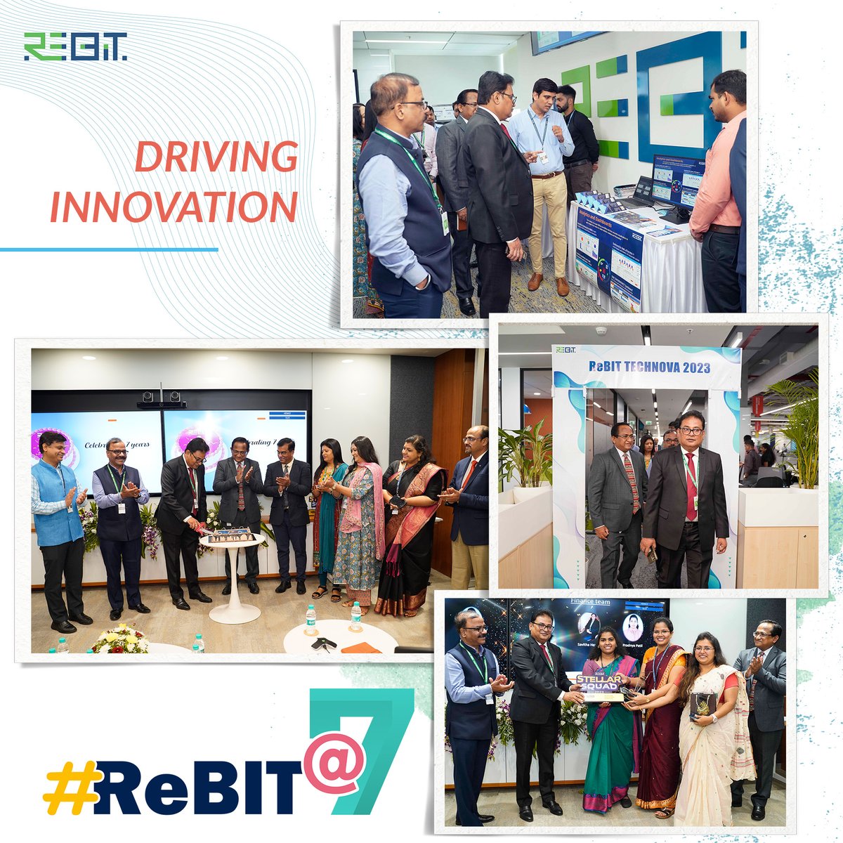 ReserveBankIT's tweet photo. Here's a glimpse of our 7th Foundation Day celebrations that marked a momentous milestone!
#ReBITFoundationDay #ReBITat7 #ReBITs7thFoundationDay #7YearsofExcellence #7YearsofInnovation #7YearsofSuccess https://t.co/muyKoNFxr4