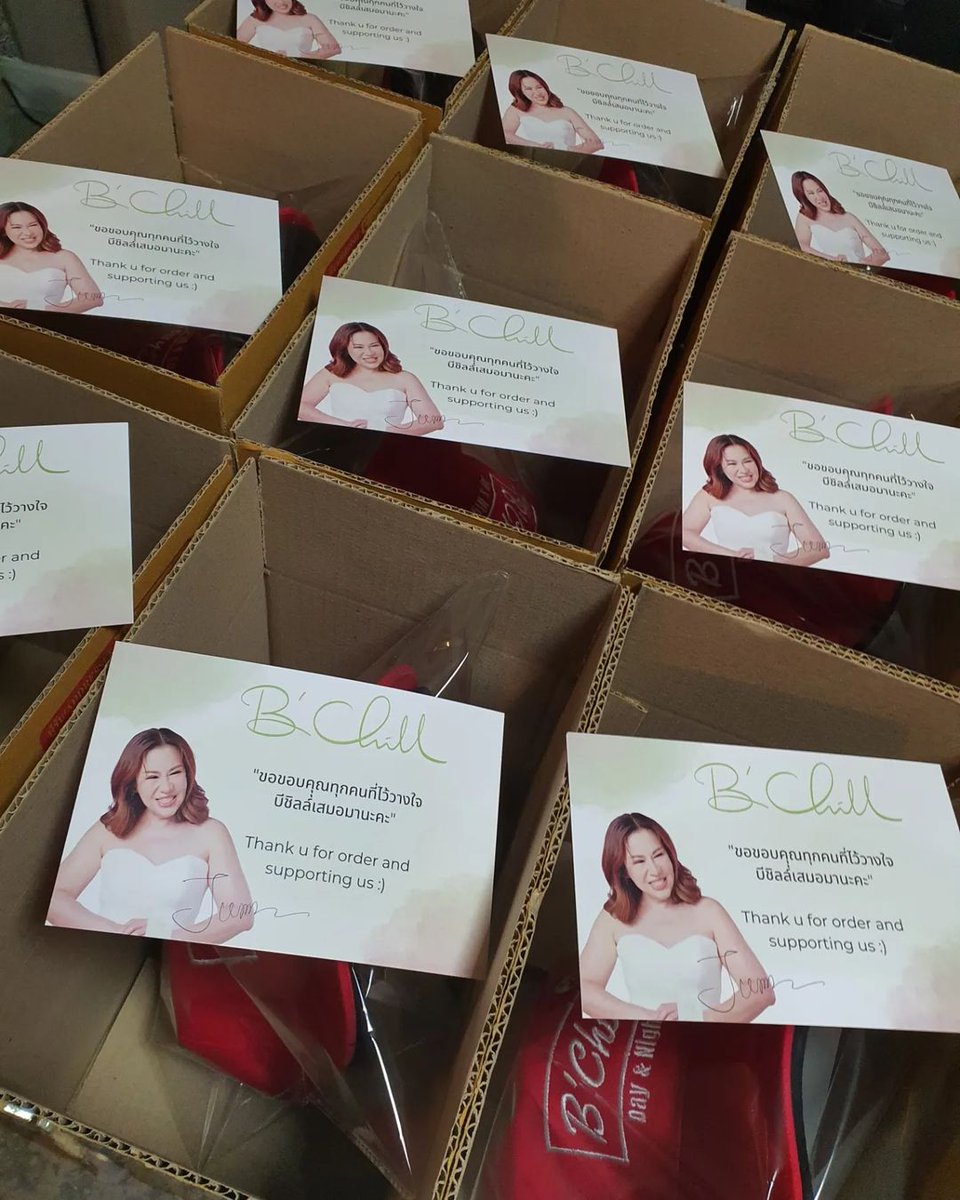 BchillOfficial's tweet photo. 📦ส่งของรัวๆค่า ขอบคุณทุกออเดอร์ที่ไว้วางใจและสนับสนุนเรานะคะ 😆 โปร 7.7 ขยายเวลาถึงสิ้นเดือนนี้นะค๊า

2 ขวดจากปกติ 1,780 เหลือ 1,500 แถม หมวก 2 ใบและ Mixed Nuts Brownie กล่อง 4 ชิ้น ฟรีไปเลยจ้า~

สั่งซื้อและสอบถามได้ที่ 
Line | @bchillofficial.th

#BChill #BChillOfficialTH https://t.co/0BJPdIVFCa