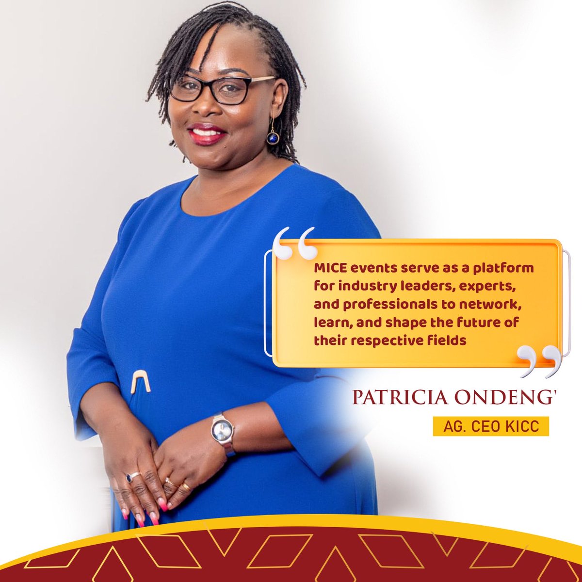 Spearheading Mice Mashinani to promote economic development.