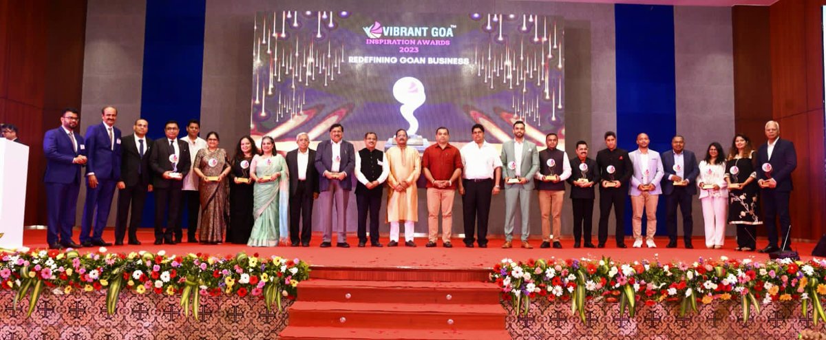 RohanKhaunte's tweet photo. It was a Pleasure to appreciate the winners of the “Vibrant Goa Inspiration Awards” instilled by Vibrant Goa Foundation.
#VibrantGoa #Goa #GoanPride #Inspiration https://t.co/sdMzbooLGU