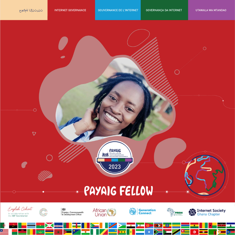 Hi, I am Diana From  Kenya ,I am Honored to be selected for the Pan African Youth Ambassadors for Internet Governance Fellowship! Looking forward to a wholesome and engaging experience.  #PAYAIG #ICYBERCZAR #IGFAMBASSADOR #IGF2023 #KYOTO