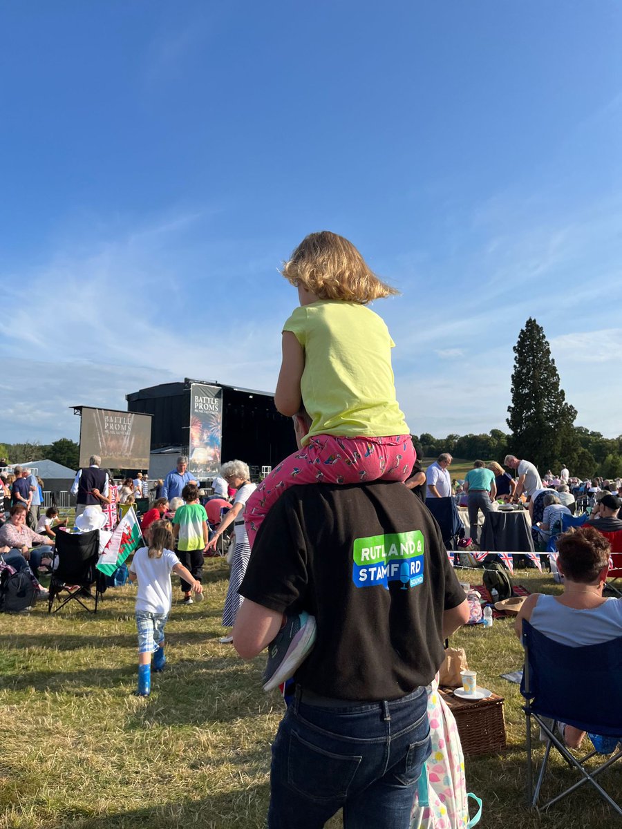 RutStamSound's tweet photo. Rob Persani here with Monday's Breakfast Show, looking forward to hosting tonight's @ActiveRutland Community Sports Awards later, did you get to any local events? Lots of support for Party In The Park yesterday and perfect weather for #BattleProms. https://t.co/fhIAXeys95