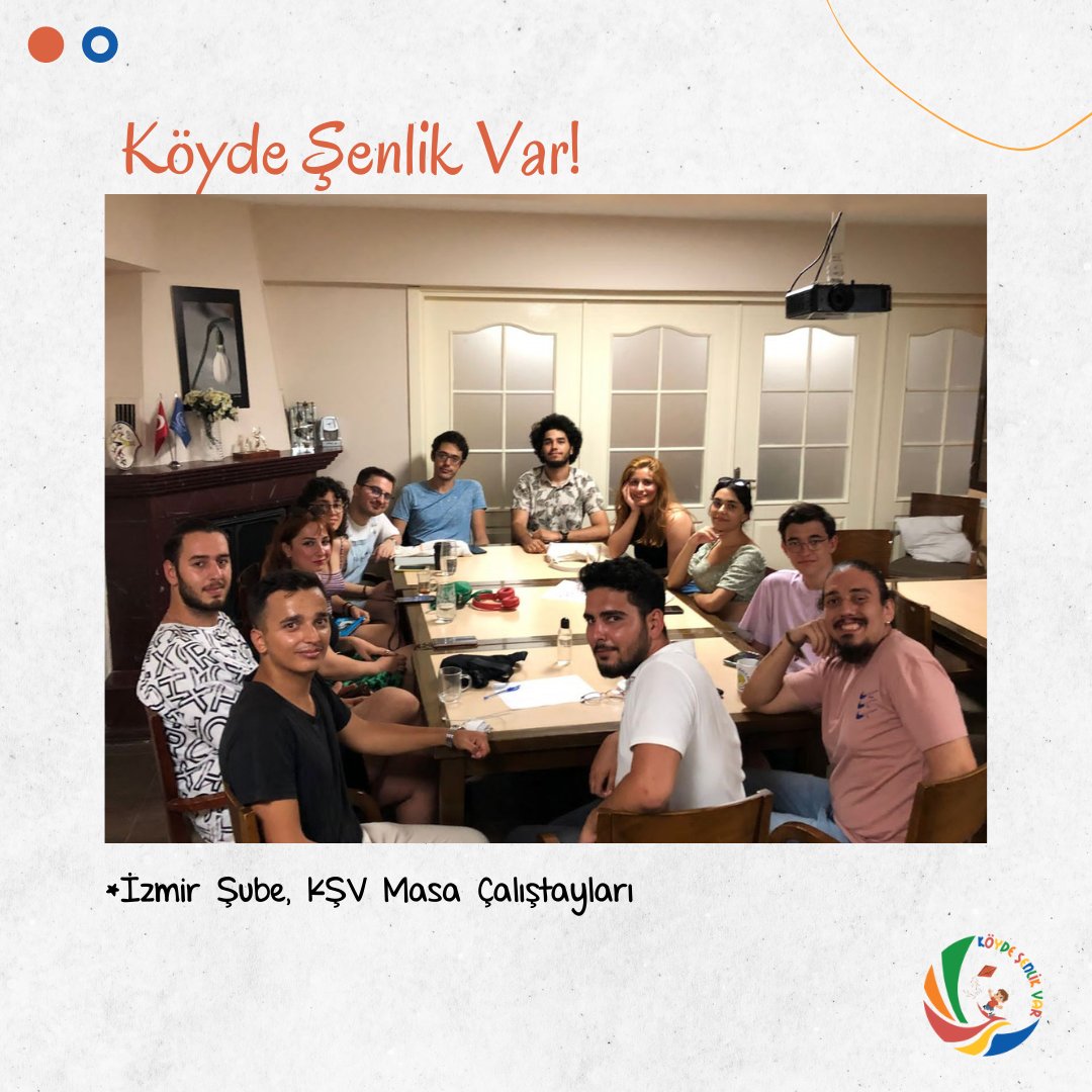 cyddksv's tweet photo. İzmir Şube masa çalıştayları, KŞV Mutfak Ekibi Koordinatörü Arif Can Dündar, KŞV Mutfak Ekibi Proje Sorumluları Yusuf Aksu ve Öznur Aydın’ın katılımıyla gerçekleştirildi! 💙🎈 https://t.co/HA7Elfp6em