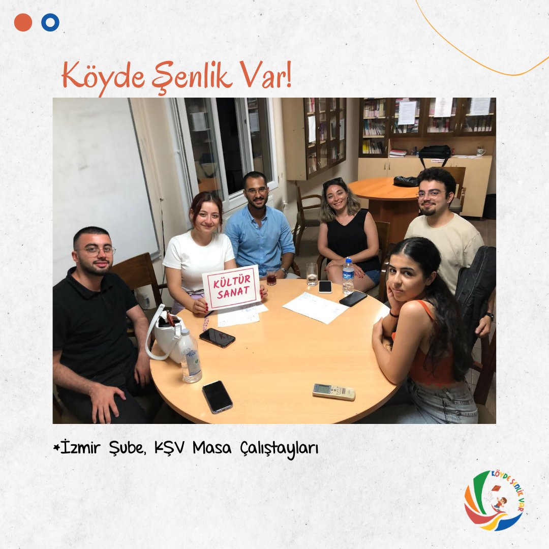 İzmir Şube masa çalıştayları, KŞV Mutfak Ekibi Koordinatörü Arif Can Dündar, KŞV Mutfak Ekibi Proje Sorumluları Yusuf Aksu ve Öznur Aydın’ın katılımıyla gerçekleştirildi! 💙🎈