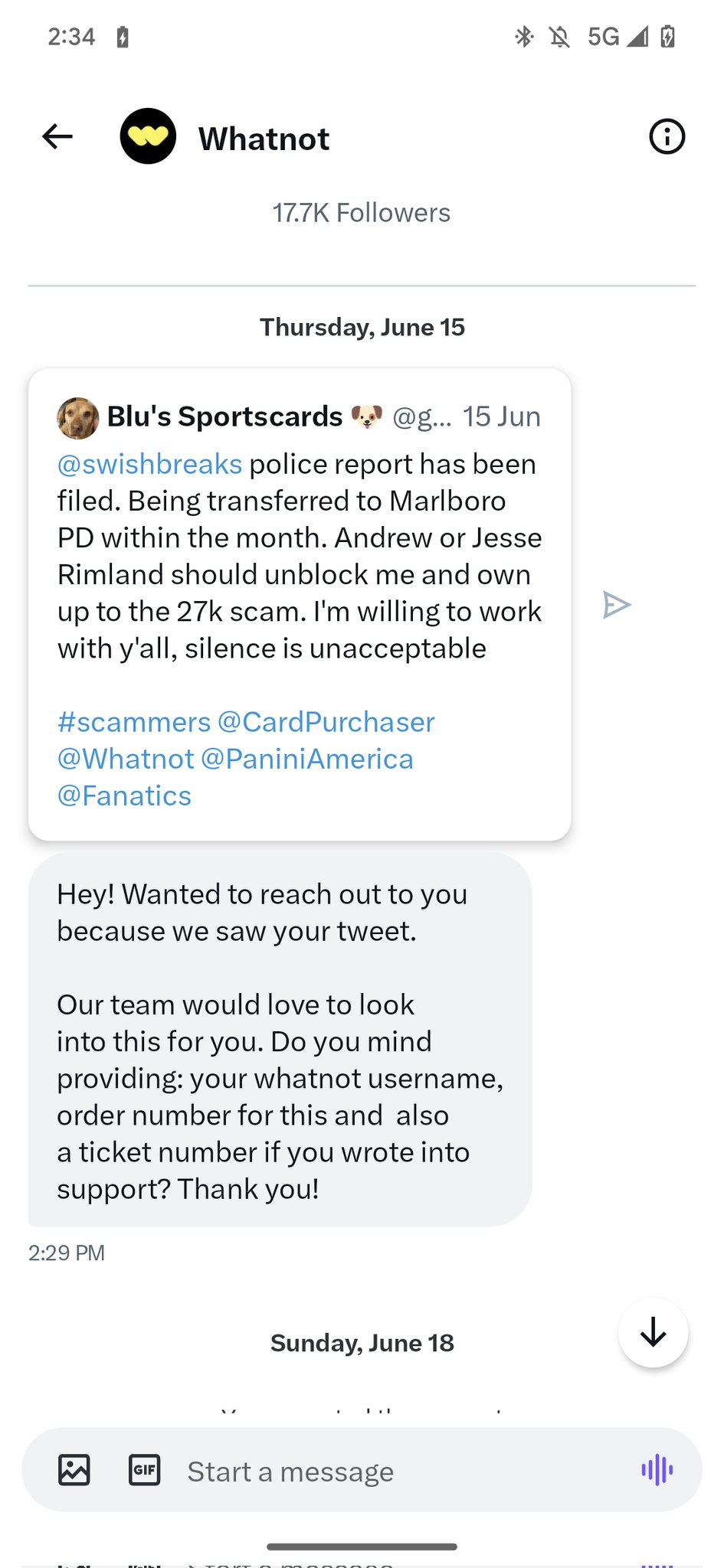 Blu's Sportscards 🐶 on Twitter: