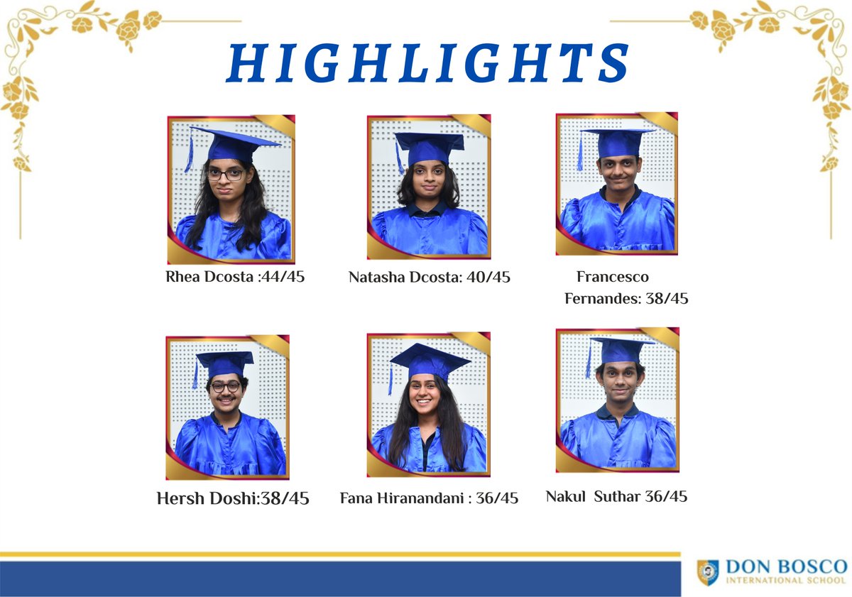 dbismatunga's tweet photo. Heartiest congratulations to our graduating IBDP Class of 2023 for their results.
We wish our graduates all the best for their future endeavors.#dbis #ibdp #resilience #lifelonglearning #success #graduates #graduationday #international #schoolmates #education #university #future https://t.co/faTcoG5iFD