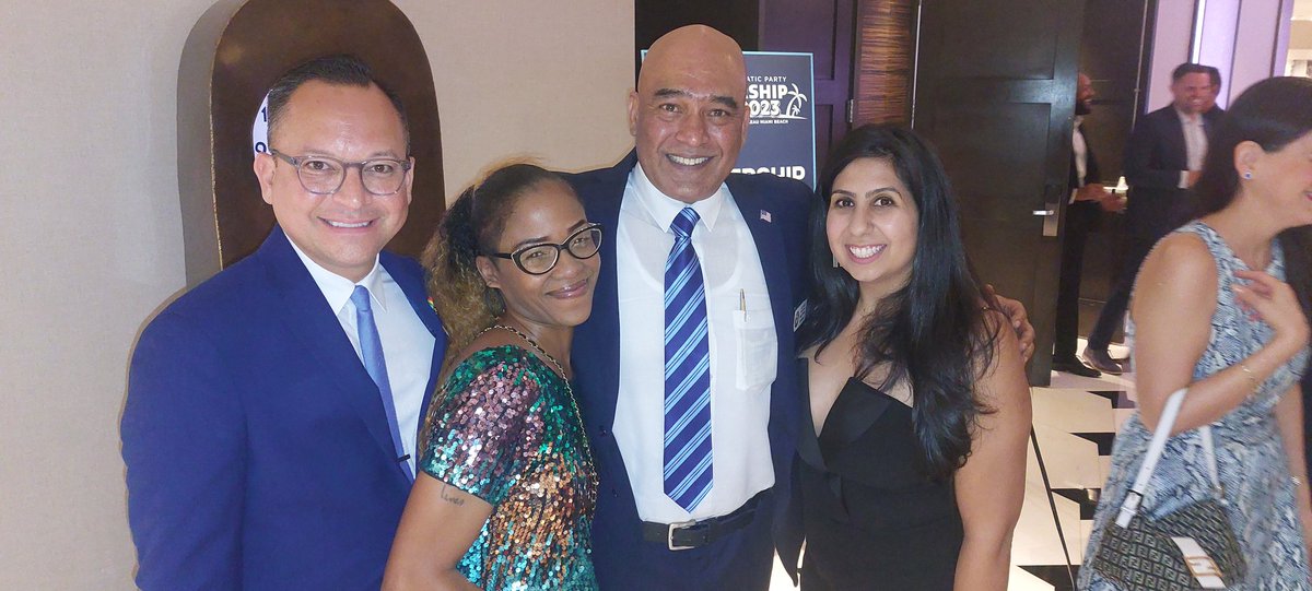 Sajan Kurian (@electsajan) on Twitter photo It's great to be with friends and our awesome Florida elected officials at the Gala for the community& healthcare workers.
Thanks to Miami Mayor <a href="/MayorDaniella/">Daniella Levine Cava</a>, Orlando Mayor Demmings, Reps Dan Daley <a href="/Robin_Bartleman/">Robin Bartleman</a>, <a href="/MarieWoodsonFL/">Marie Woodson</a>
#1199SEIU
#aapicommunity
#AAPI-SAADC It's great to be with friends and our awesome Florida elected officials at the Gala for the community& healthcare workers.
Thanks to Miami Mayor <a href="/MayorDaniella/">Daniella Levine Cava</a>, Orlando Mayor Demmings, Reps Dan Daley <a href="/Robin_Bartleman/">Robin Bartleman</a>, <a href="/MarieWoodsonFL/">Marie Woodson</a>
#1199SEIU
#aapicommunity
#AAPI-SAADC