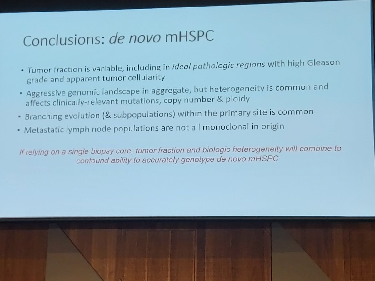 Prof Ananya💙 @achoud72.bsky.social (@achoud72) on Twitter photo <a href="/ResearchWyatt/">Alex Wyatt</a> describes the breadth of heterogeneity in local prostate cancer. It's almost impossible to predict which genotype belongs to the dominant clone. Should we combine samples?🤔 #ANZUP23 <a href="/ANZUPtrials/">ANZUP</a> <a href="/RenuEapen/">Renu Eapen</a> <a href="/DrBenTran/">Ben Tran</a> <a href="/Prof_IanD/">Ian Davis (Bluesky @profiand)</a> <a href="/ResearchWyatt/">Alex Wyatt</a> describes the breadth of heterogeneity in local prostate cancer. It's almost impossible to predict which genotype belongs to the dominant clone. Should we combine samples?🤔 #ANZUP23 <a href="/ANZUPtrials/">ANZUP</a> <a href="/RenuEapen/">Renu Eapen</a> <a href="/DrBenTran/">Ben Tran</a> <a href="/Prof_IanD/">Ian Davis (Bluesky @profiand)</a>