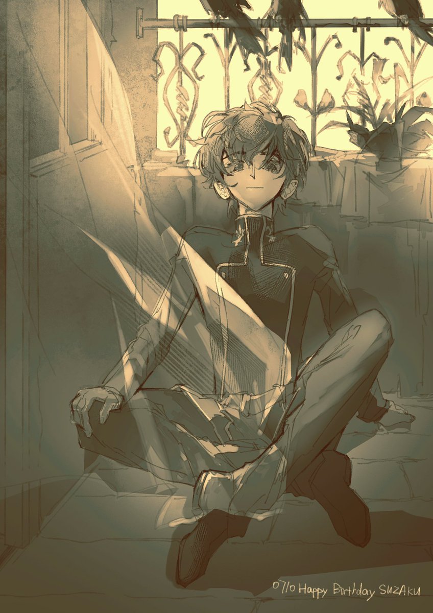 Happy birthday to Suzaku 

 #枢木スザク生誕祭2023