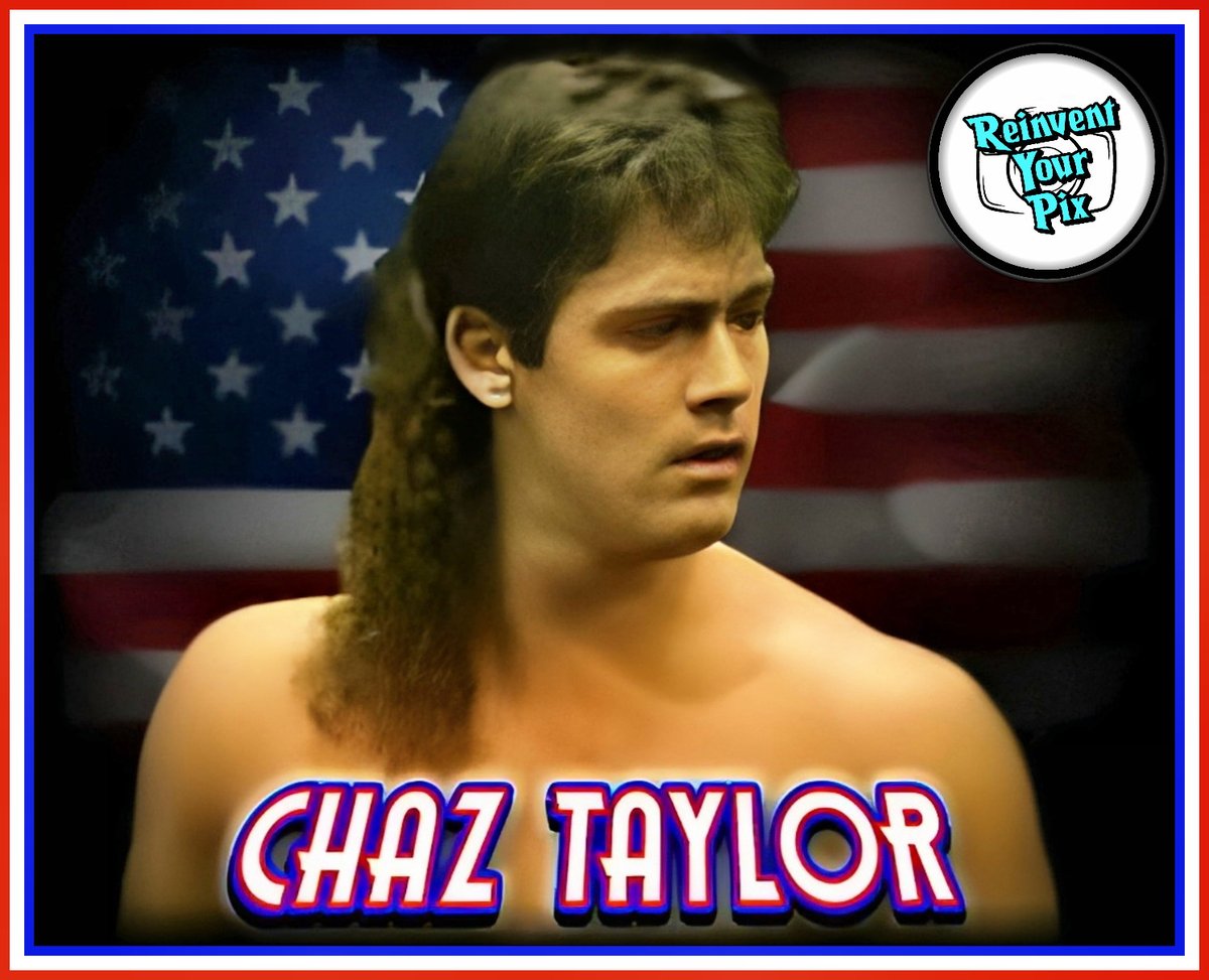 ReinventYourPix's tweet photo. Second generation wrestler, son of the great Tugboat Taylor, and Global Wrestling Federation star "The American Chippendale" @ChazTaylor713!

He also slightly resembles The Great Romantic Legend... El Chazo!

https://t.co/WU9qOGvUtV

#wrestling #chaztaylor #gwf #wrestler https://t.co/l9jZL7XOoY