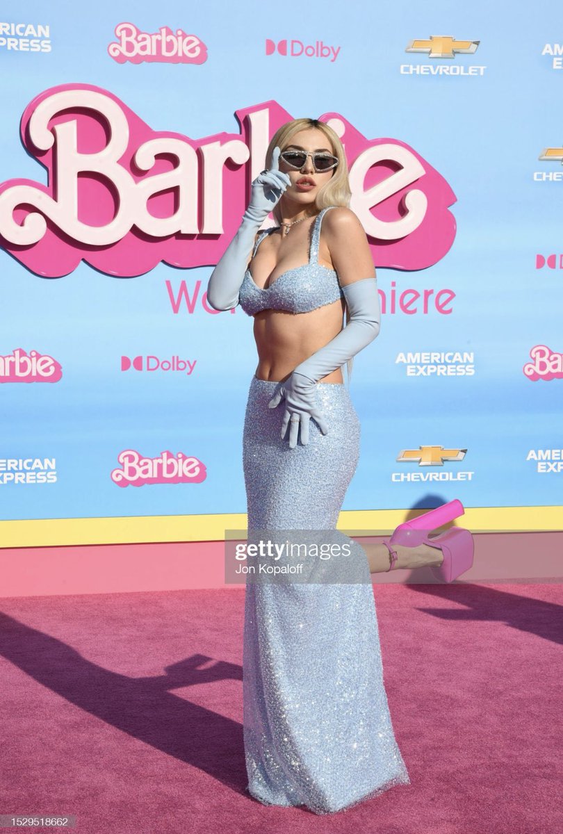SourceAvaMax's tweet photo. .@AvaMax looking stunning at the #BarbieTheMovie premiere. https://t.co/8tGtAoE1lN