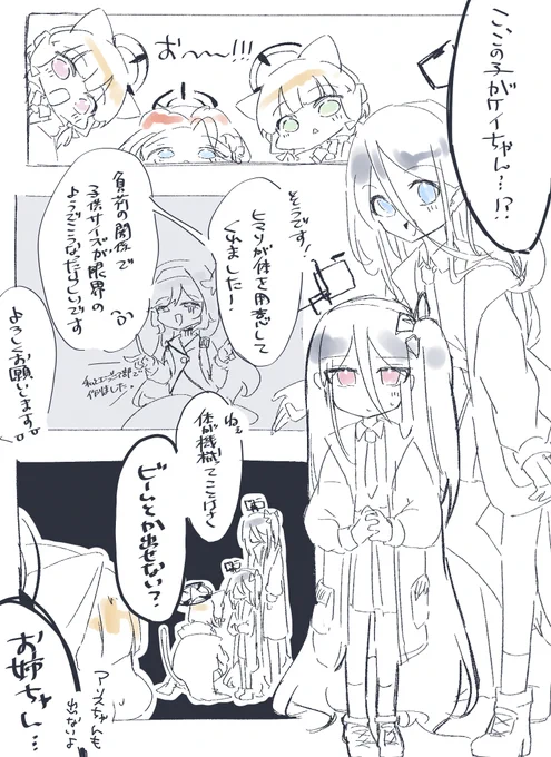 ケイがやってきた話
#ブルアカ 