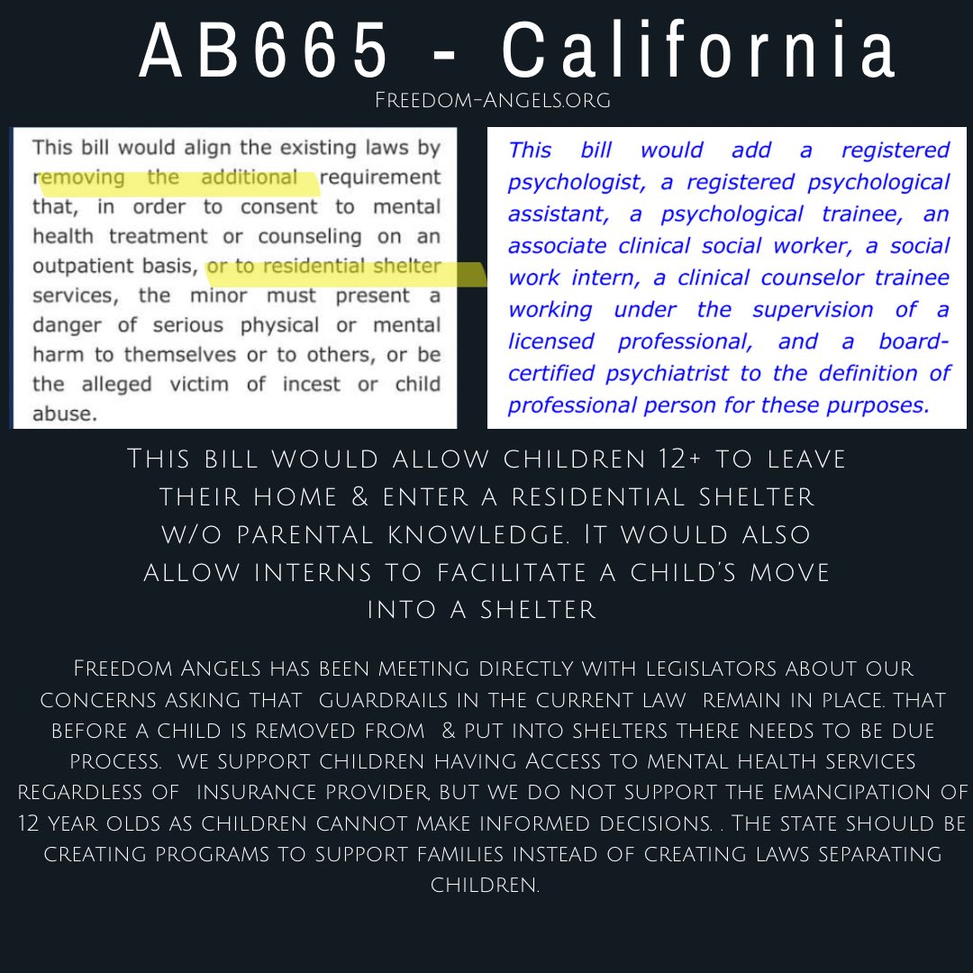 Denise Aguilar on Twitter "California bill AB665 aims to emancipate