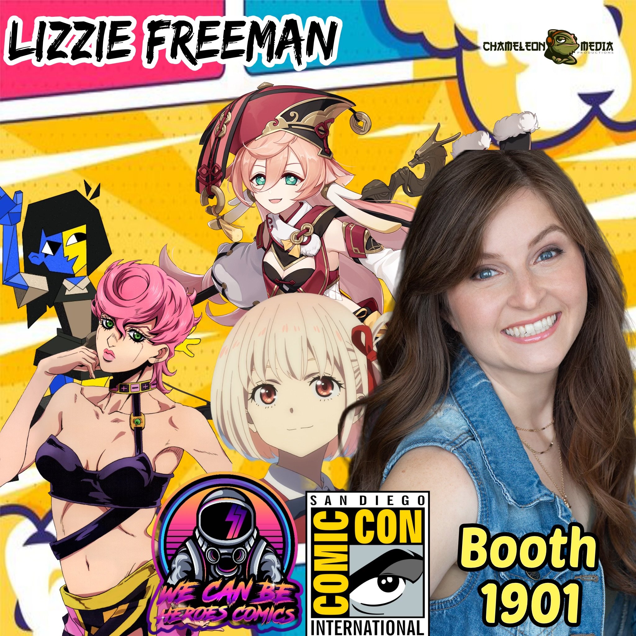 Lizzie Freeman on Twitter "I will be at SDCC on Saturday, July 22nd