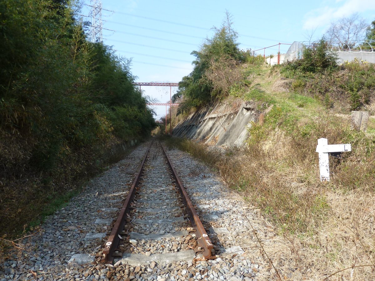365日廃線 NO.177 三木鉄道三木線の下石野駅－宗佐駅間の廃線跡