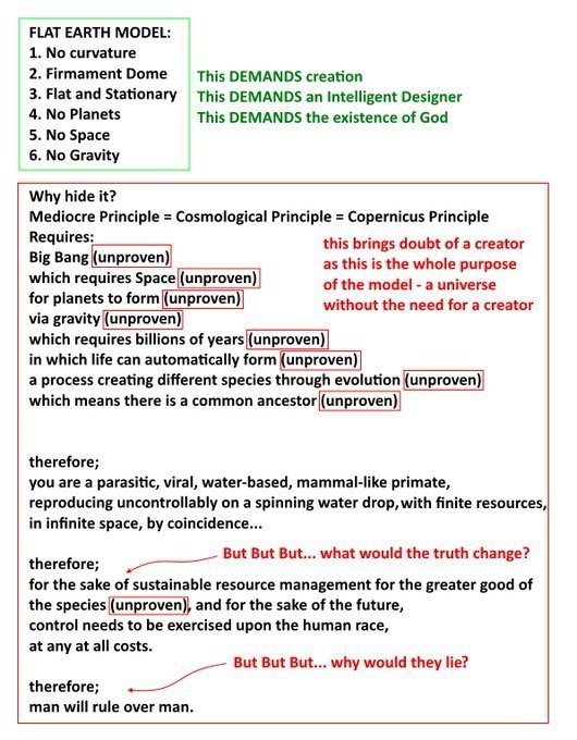 nevertriggered's tweet photo. @1337nubcakes @joeybernardi923 @forthemasses @TedLogan1010 @BillSEsquire_11 @No_Curve @Death6102 Lookup what scientific theory means. 

Then realize that everything in your flat earth model.. is unproven and easy to show is wrong https://t.co/LLmtltOy6h