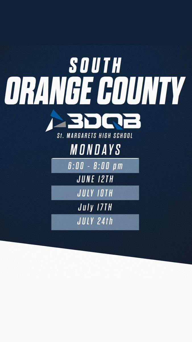 3DQB SoCal tweet media