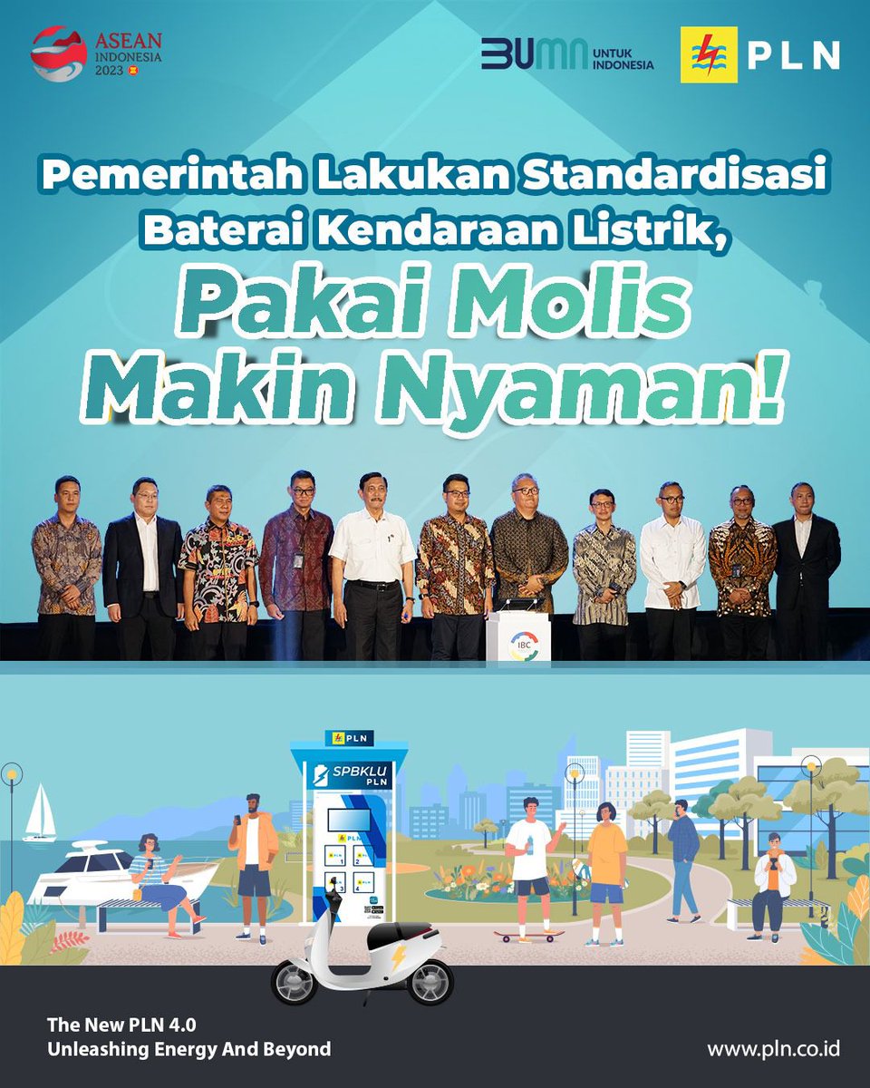 radaidris08's tweet photo. kini pakai molis semakin nyaman! 
#PLNDukungEkosistemKBLBB #KendaraanListrik
#AyoPakaiMolis #PakaiMolisYuk   #HematPakaiMolis #PLN #PLNNyataHadir #PLNHadiruntukRakyat #EnergiBerkeadilanPLN
#KinerjaPLNCetakRekor #PLNUntukIndonesia
#UnleashingEnergyandBeyond https://t.co/2T1p3LWNwJ