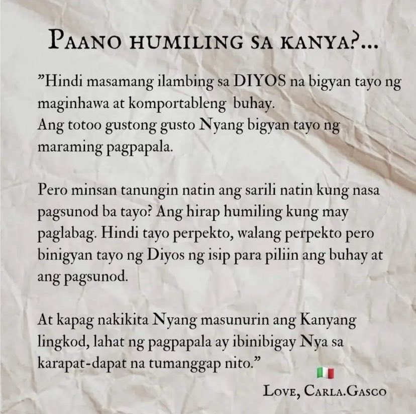 kimbyutiful's tweet photo. Napakabait ng Ama at walang hanggang pagmamahal, kaya kung gusto natin makamit ang mga pagpapala matuto tayong sumunod sa kanyang mga kautusan at bigyang kaluguran at higit sa lahat lagi siyang IPAGPAUNA sa lahat ng bagay🇮🇹 https://t.co/6GW9yUQ6fv