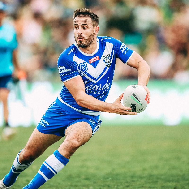 NRL_Bulldogs's tweet photo. 💙 Josh Reynolds has today announced his retirement from professional rugby league.