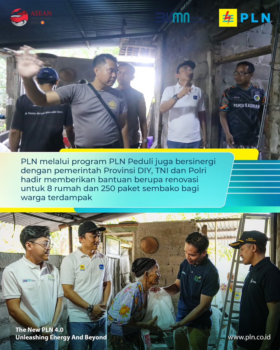 radaidris08's tweet photo. #PLNPeduli #PLNHadiruntukRakyat #PLNNyataHadir #PLN #UnleashingEnergyandBeyond
#PLNHadiruntukIndonesia #EnergiBerkeadilanPLN #KinerjaPLNCetakRekor #PLNUntukBantul #PLNPeduliBantul #PLNBantuGempaBantul https://t.co/kBANyt2xVS