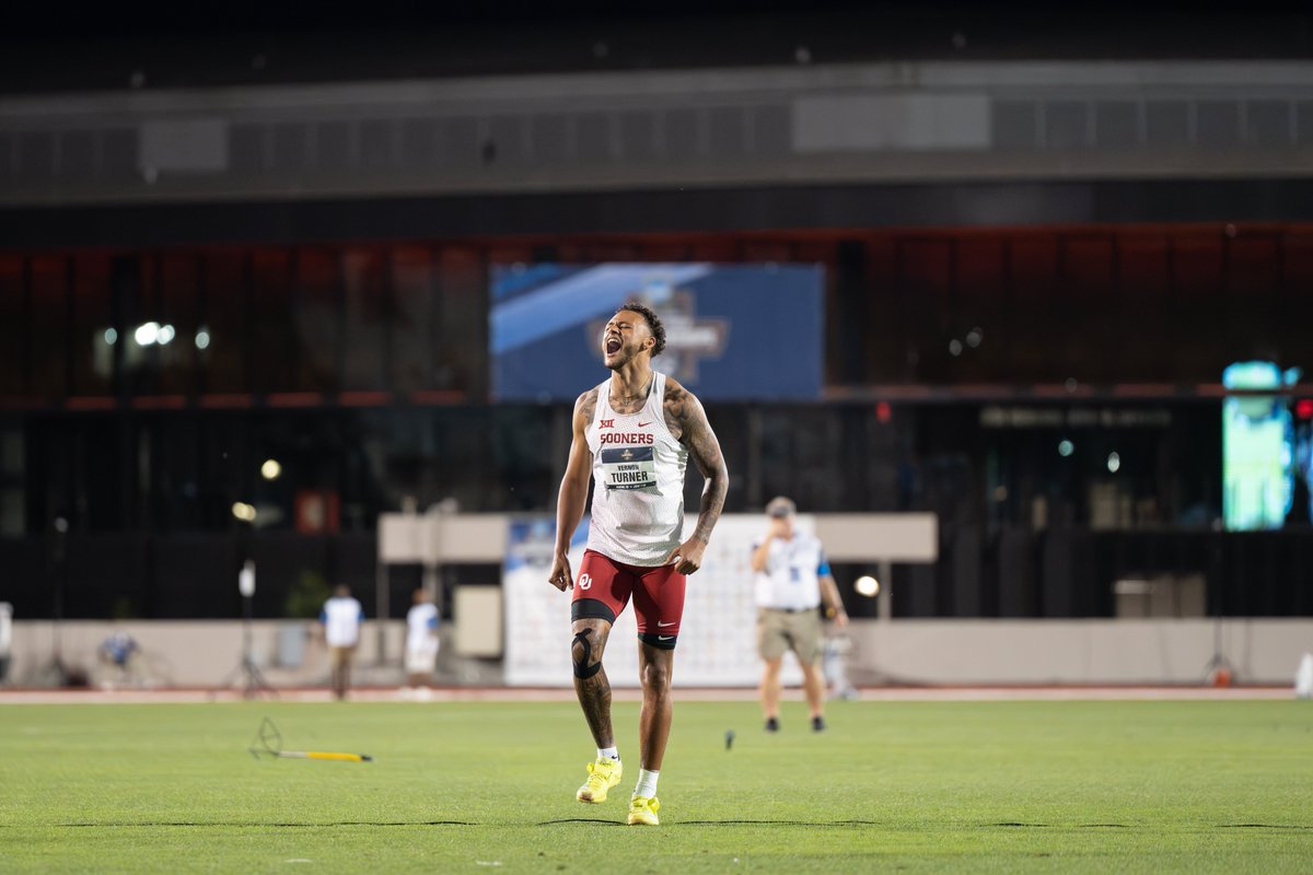 𝙑𝙏 𝙙𝙤𝙞𝙣' 𝙑𝙏 𝙩𝙝𝙞𝙣𝙜𝙨...

<a href="/Vernon_3/">Vernon Turner OLY</a> claims third place in high jump at the <a href="/usatf/">USATF</a> championships, clearing 7-3 (2.21m) to earn a spot on the USA team!

#BoomerSooner ☝💨