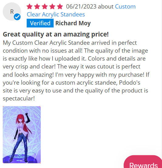 pdodokeychains's tweet image. 🍧Featured Reviews &amp;amp; Lucky Draw(3)🍧

🐾The following reviews are Selected as Featured Reviews
🐾Reviewers will each get a 💲50 coupon!(available for over $100)

Come claim your own review!
💚DM us for the coupon!💚

#pdodo #art #keychain #luckdraw #acrylic