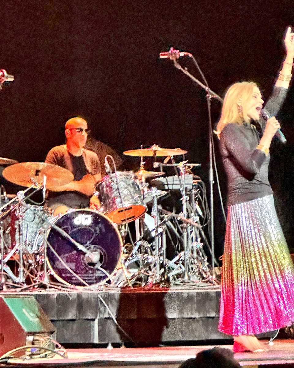 JBMatthews's tweet image. Fun weekend hang with our pal Sterling Campbell who is playing drums for Belinda Carlisle #GoGos