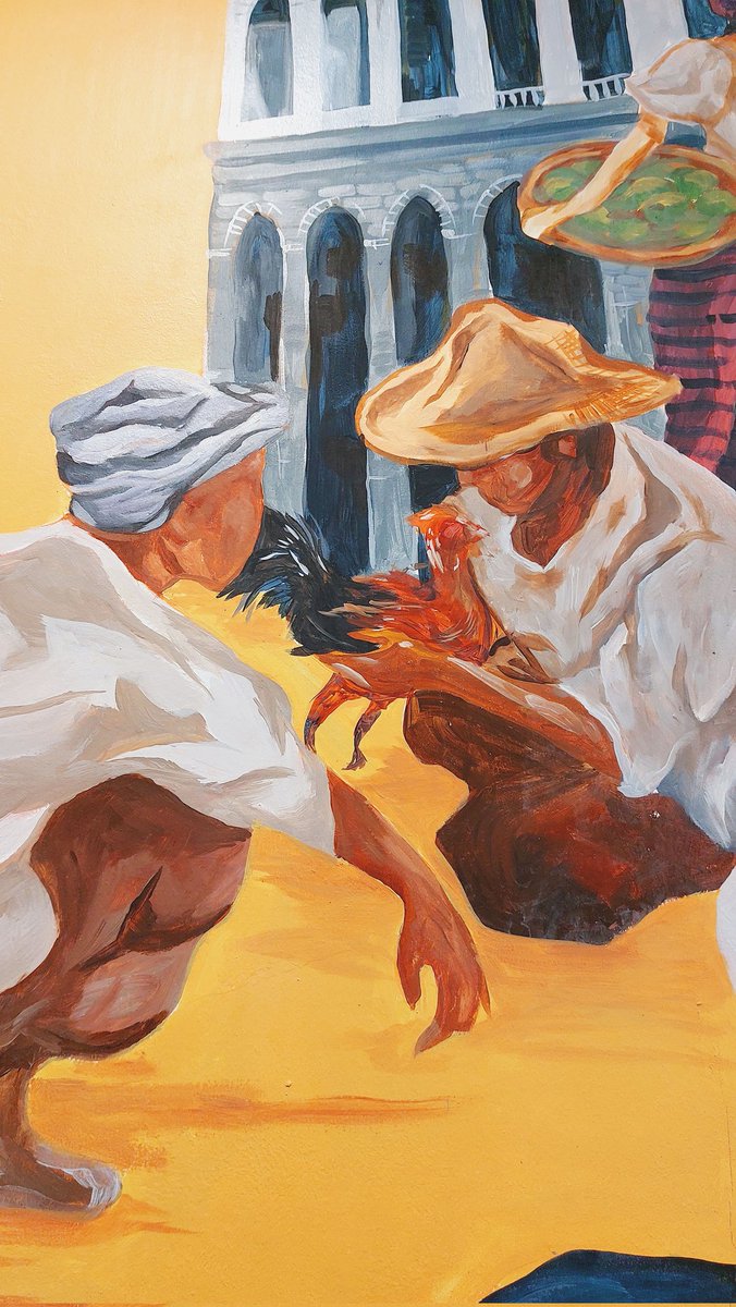 IloiloUpdates's tweet image. Murals on the walls of Deco's La Paz Batchoy - Robinsons Jaro Branch. A beautiful tribute to Iloilo City's rich history and culture. #iloilocity #lapazbatchoy #ilonggo