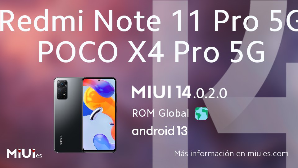 MIUISPAIN's tweet photo. Actualización para el Redmi Note 11 Pro 5G / POCO X4 Pro 5G
🔹 Versión 14.0.2.0
🔹 MIUI 14 Global Mi Pilot
🔹 Android 13
Descargar: https://t.co/wUCc0AaaxQ

#RedmiNote11Pro5G #RedmiNote11Pro5GPOCOX4Pro5G #veux #Global #MIUI14 https://t.co/TlzGn5euxn