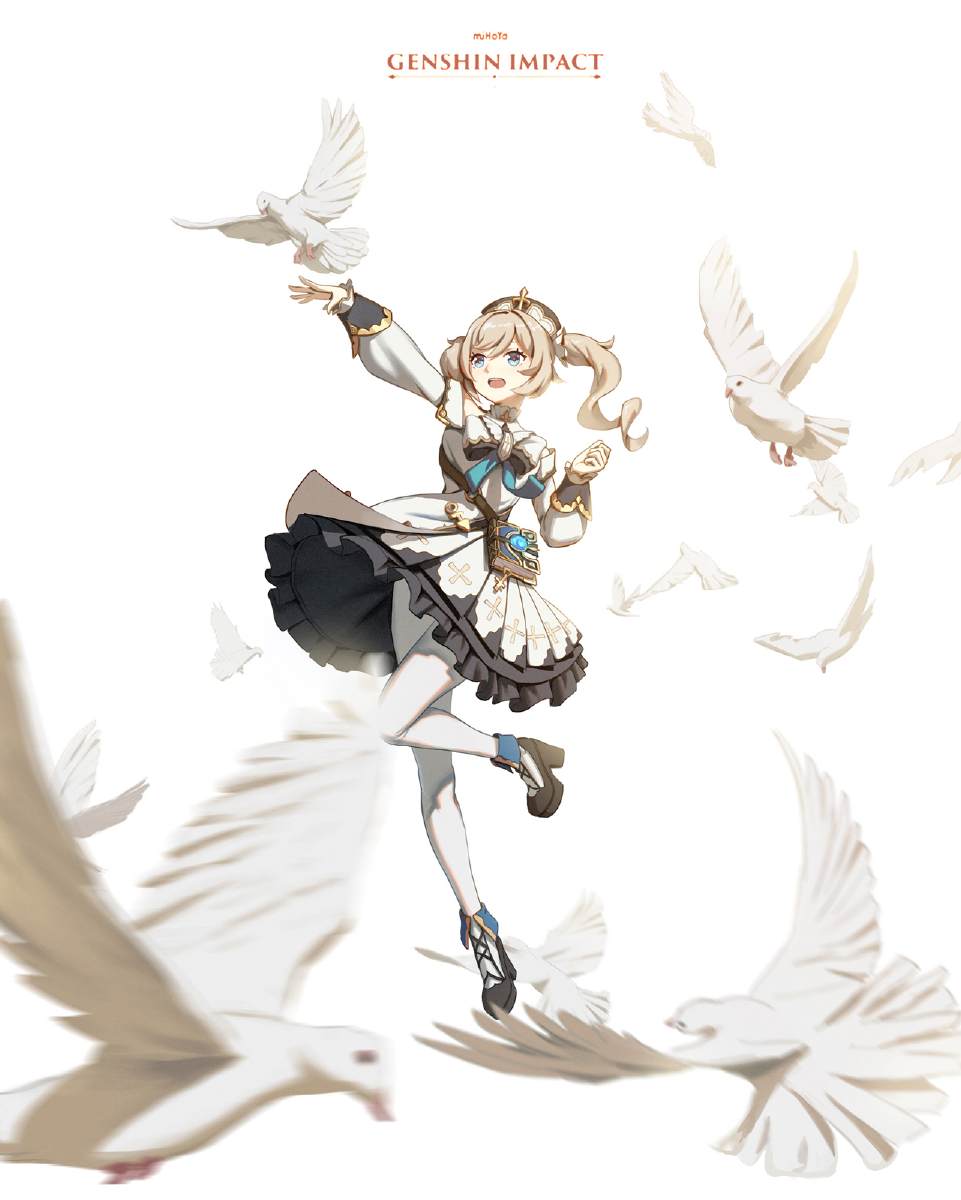 原神バーバラ_Gkir tweet media