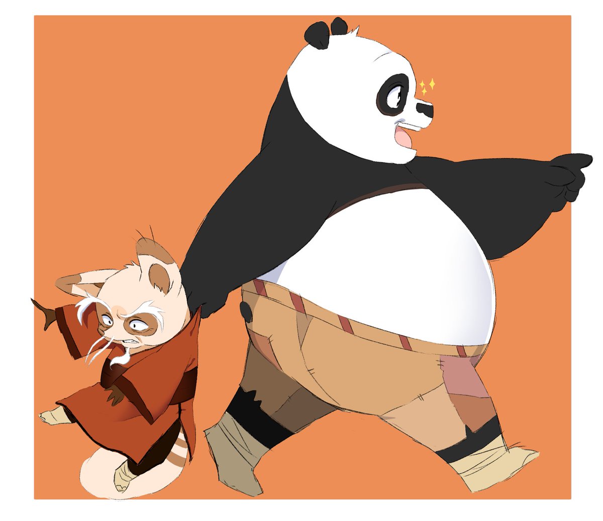 'Look, Shifu!!' #KungFuPanda