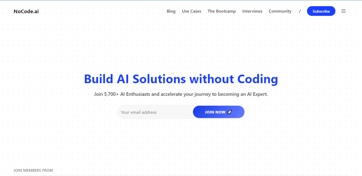 itzkadai's tweet photo. @nocodeai is your go-to platform for creating AI-powered solutions without any coding knowledge. You can unleash your innovative ideas and explore endless possibilities without any coding knowledge. https://t.co/YYZj64E4Vm