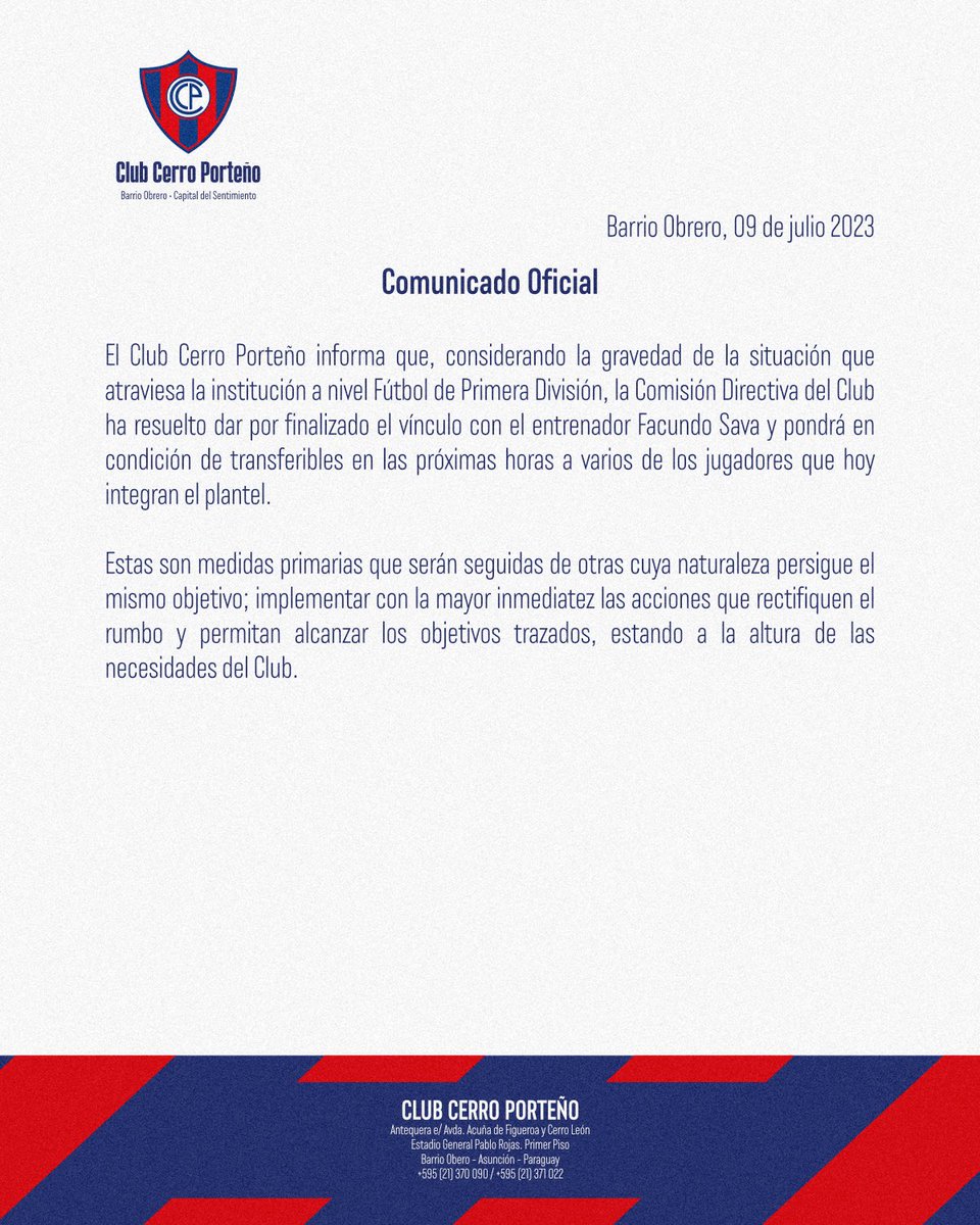 CCP1912oficial's tweet photo. Comunicado Oficial 📋 https://t.co/TbBAuKgMLn