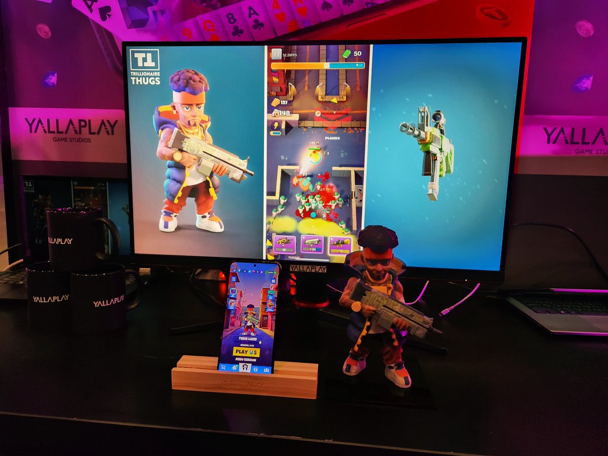 TThugsNFT's tweet image. Trillionaire Thugs NFT showcased our web3 game at the 2023 Dubai Esports and Game Festival &amp;amp; Dubai GameExpo Summit. We are getting closer, exciting times ahead 🤩 #trillionairethugs #web3 #gaming #tthugs #nft #dubai