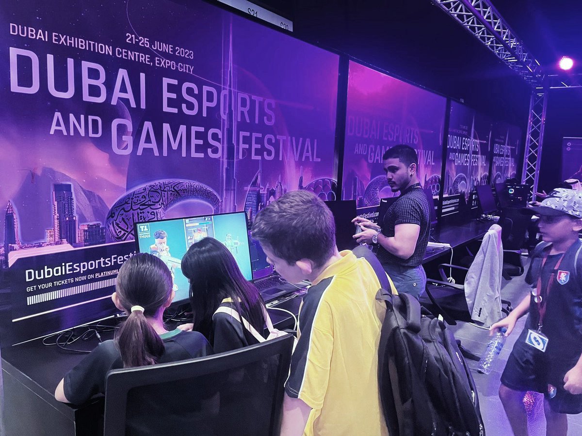 TThugsNFT's tweet image. Trillionaire Thugs NFT showcased our web3 game at the 2023 Dubai Esports and Game Festival &amp;amp; Dubai GameExpo Summit. We are getting closer, exciting times ahead 🤩 #trillionairethugs #web3 #gaming #tthugs #nft #dubai