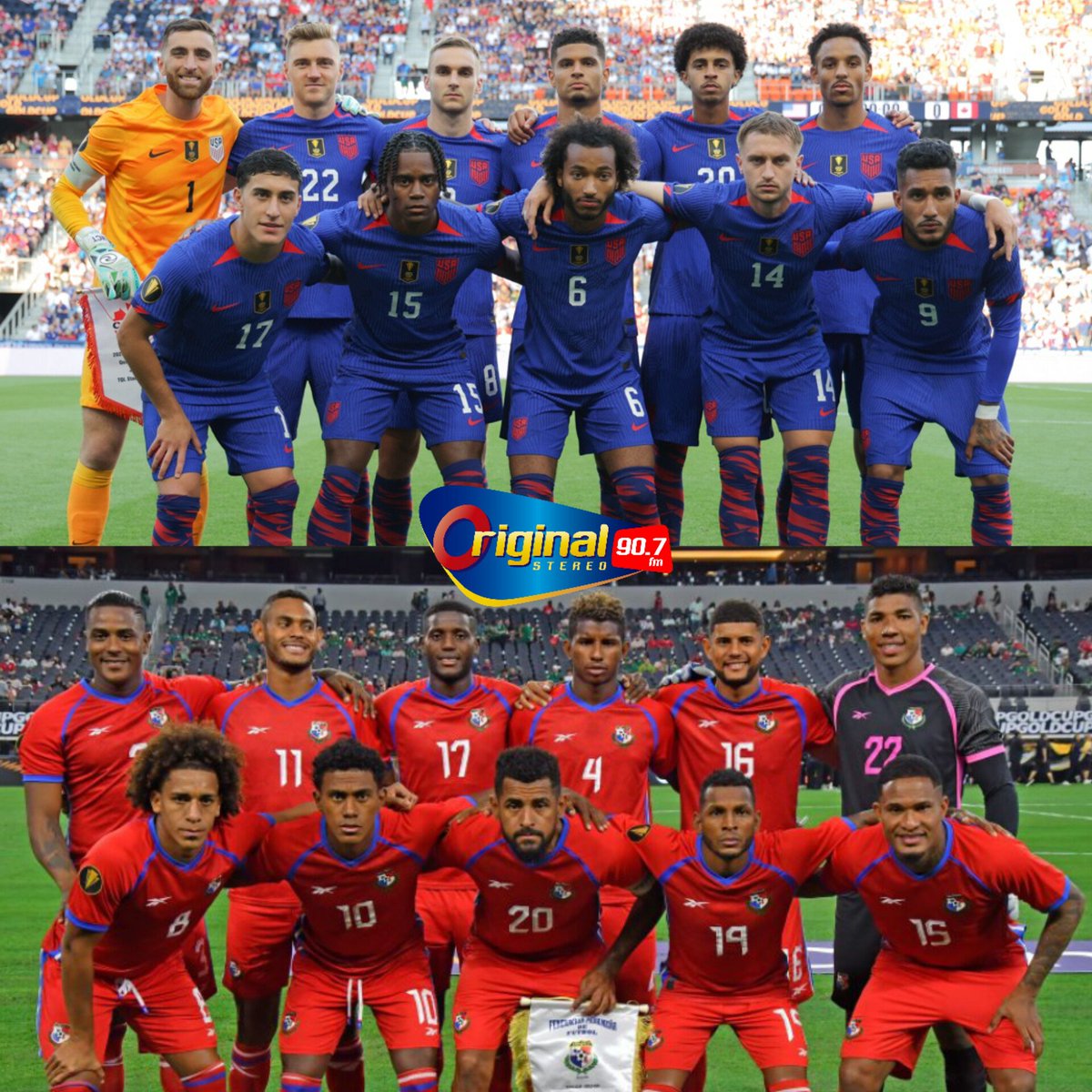 Estados Unidos 🇺🇸 será el rival de Panamá 🇵🇦 en las semifinales de la #CopaOro2023 🏆⚽️ este miércoles 12 de julio en San Diego a las 6:30 p.m.

Estados Unidos 🇺🇸 venció a Canadá 🇨🇦 en un partido cardíaco en la tanda de penales 3-2, luego de empatar 2-2 en 120 minutos.

La otra