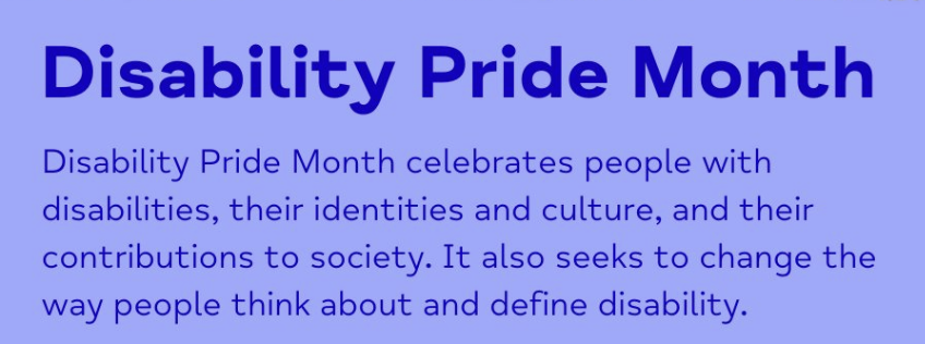 SBSD Celebrates Disability Pride Month! 

We honor the unique abilities and strengths of our awesome students with disabilities. We strive to foster an environment of acceptance that breaks down barriers and promotes inclusivity.  #DisabilityPrideMonth #InclusionMatters