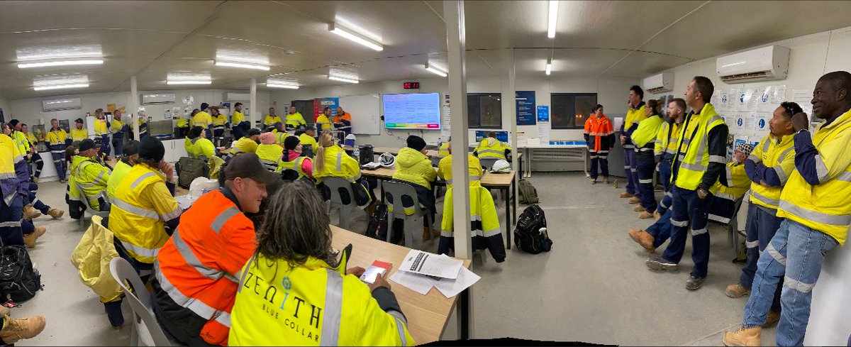 It was fantastic to have the team engaged in meaningful discussions and having important conversations during our mental health presentation at the King of the Hill Mine Site, with the Macmahon, Red 5 Limited and Orica crew.

#SMSS #MentalHealthMatters #MiningWellness