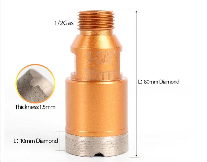 JaneLi30166037's tweet image. Thin Wall CNC Diamond Core Bits for porcelain tile
#corebits #corebits #diamondtools
#DiamondCoreBit
#stonecutting #marblecutting
#holesaw #DiamondDrillBit
#drilling #DrillBits #diamondcoredrillbit
#coredrillbit #drillingtools
Email:sales16@stonediamondtool.com