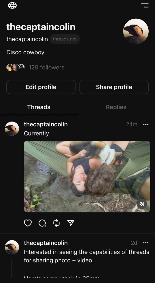 TheCaptainColin's tweet photo. I’m on threads now! 

Maybe we follow eachother? 🙃 https://t.co/NyAYbboKns