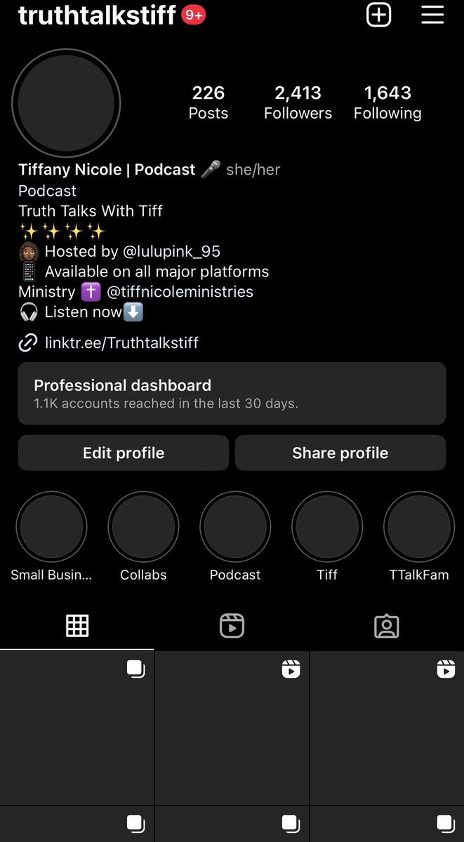 TruthTalksTiff's tweet photo. My Instagram has been like this for the last 2 days. Is it just me? #instagram #instagramdown https://t.co/W3umePG2mZ