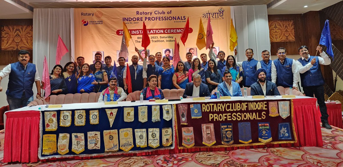Rotary Club of Indore Professionals tweet media