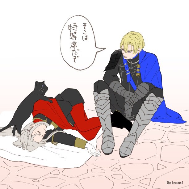 g1ngam1's tweet photo. fe3h/ディミエデ🐈❤️💙
“You are on a special place.”
#dimigard https://t.co/9SPY6xMyzd