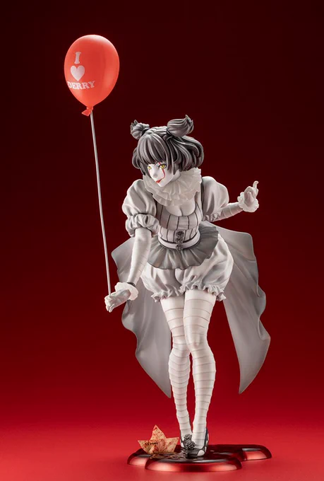 Pennywise monochrome ver. Bishoujo statue (Kotobukiya IT) 