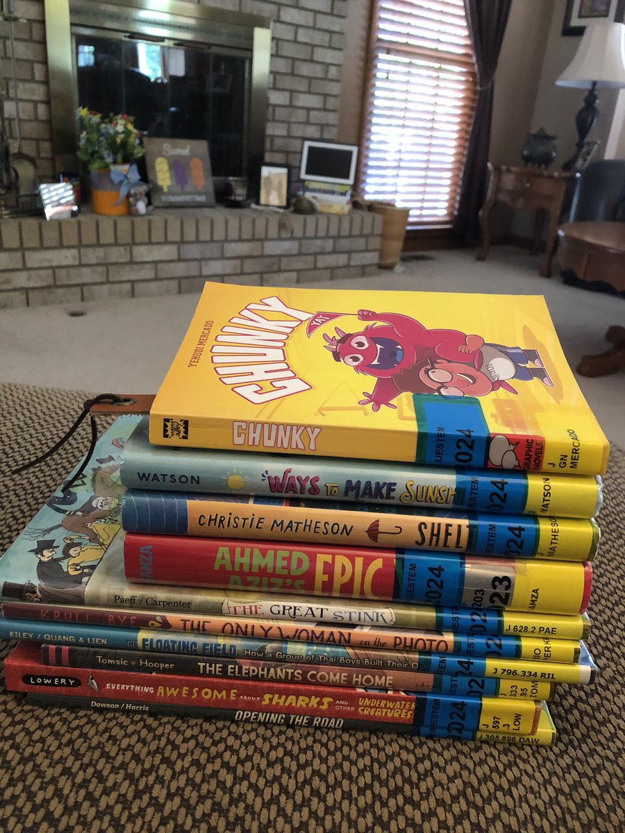 Robin Halicki (@robinhalicki) on Twitter photo I finished reading 10 of the Bluestem 2024 books. Wow! What a great collection of books!! I can’t wait to discuss them with <a href="/BeckyAllenReads/">Becky Allen</a>! <a href="/CowlishawKoalas/">Cowlishaw Elementary School</a> <a href="/bluestemaward/">Bluestem Award</a> I finished reading 10 of the Bluestem 2024 books. Wow! What a great collection of books!! I can’t wait to discuss them with <a href="/BeckyAllenReads/">Becky Allen</a>! <a href="/CowlishawKoalas/">Cowlishaw Elementary School</a> <a href="/bluestemaward/">Bluestem Award</a>