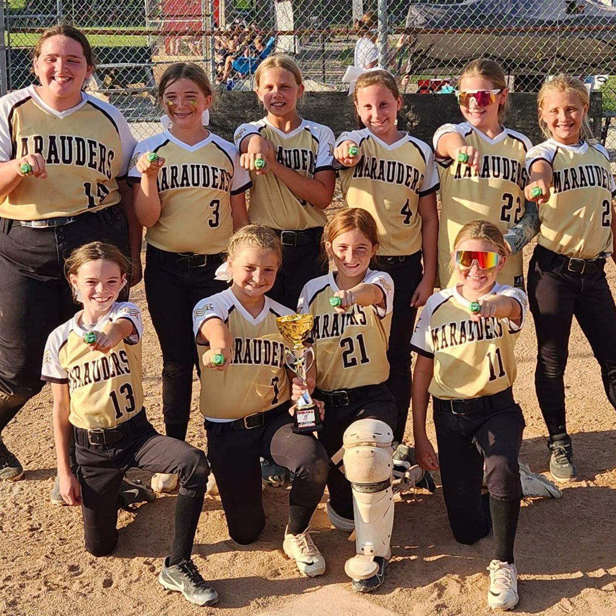 softball_mv's tweet photo. Congratulations to the 10U Lady Marauder Softball team on your undefeated (5-0) tournament win!  Way to represent MV! 〽️✔️ 🥎 https://t.co/RuSKSEVLJY