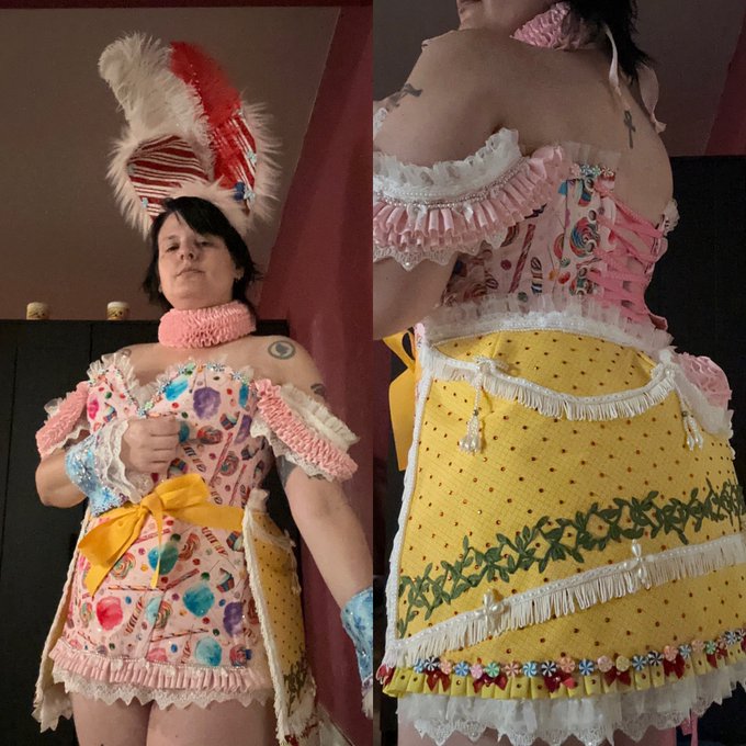 Jack Rozsa - Yooooo I finally tried on miss Candy Land for the #dragoncon Bunny Hutch party! Well, most of her 😬 https://t.co/OnyblT1dkP